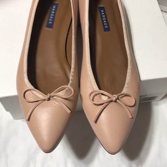 Margaux handmade pointy toe flats. EUC - Picture 2 of 7